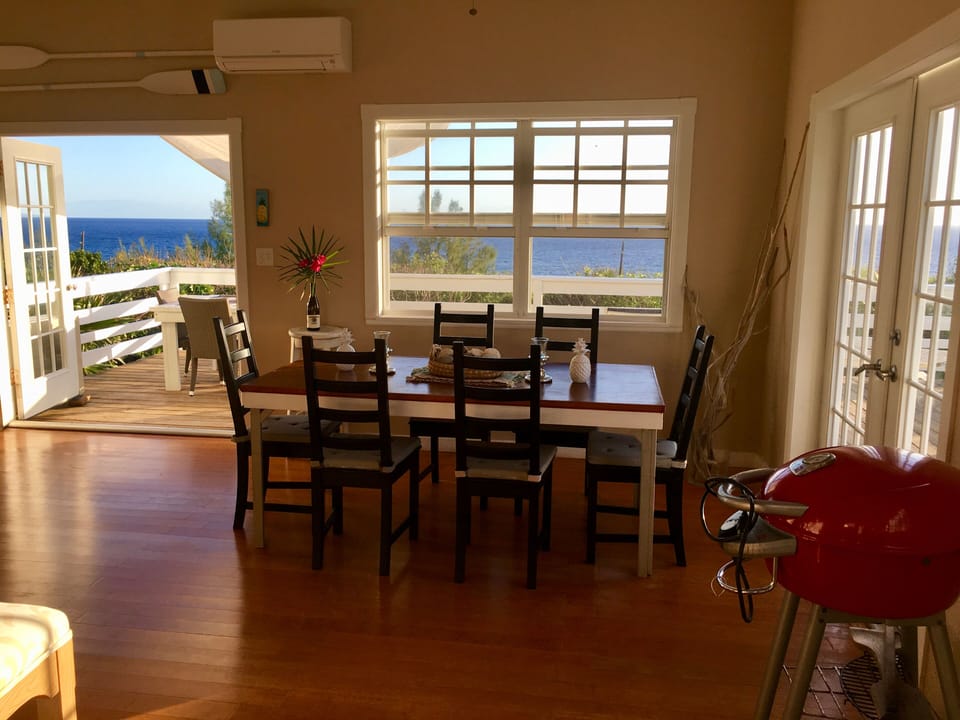 Dining area with air conditioning