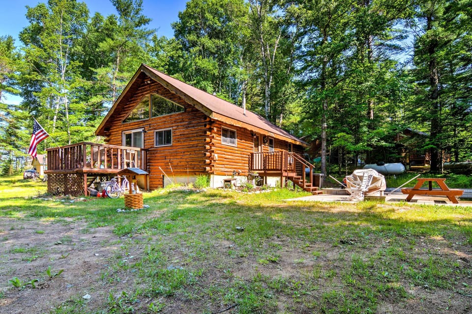 Manistique Vacation Rental | 2BR | 1BA | Stairs Required for Entry