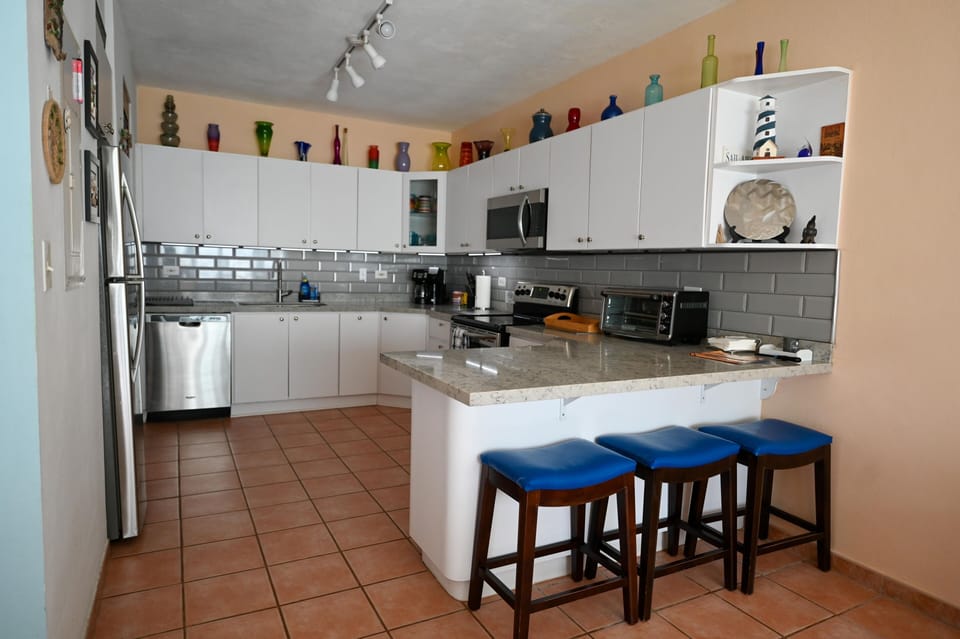 Fully equipped kitchen