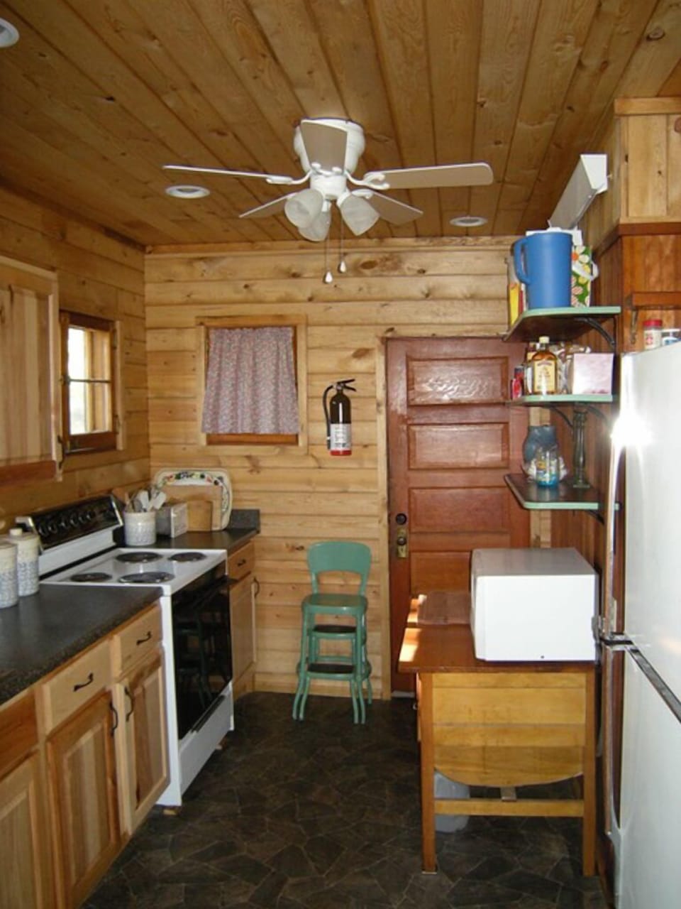 Our well equipped kitchen.