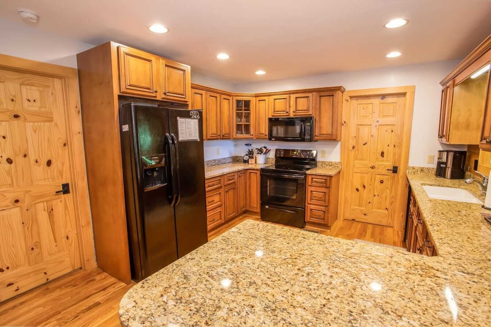 Kitchen with Granite Counters