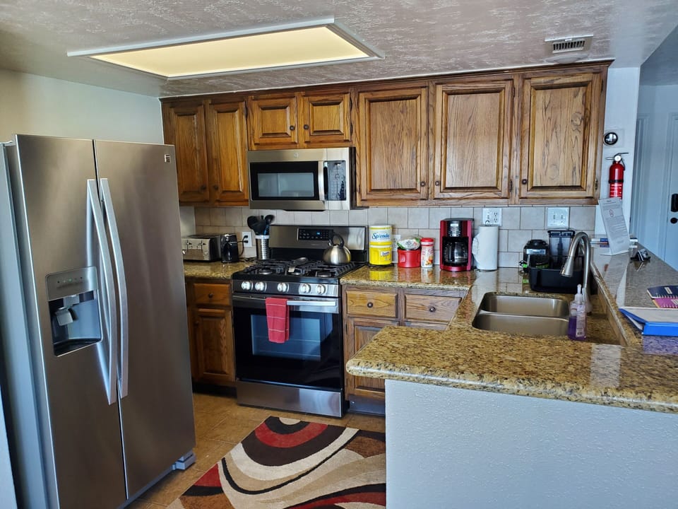 Kitchen with Stainless Appliances