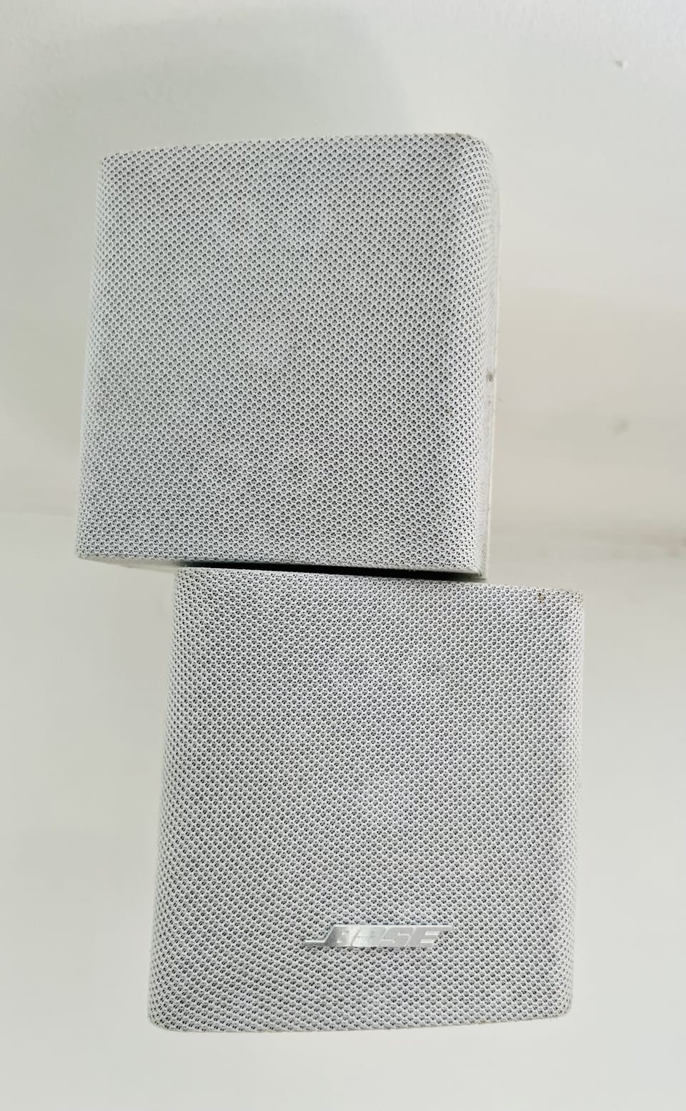 Bose speakers in living room 