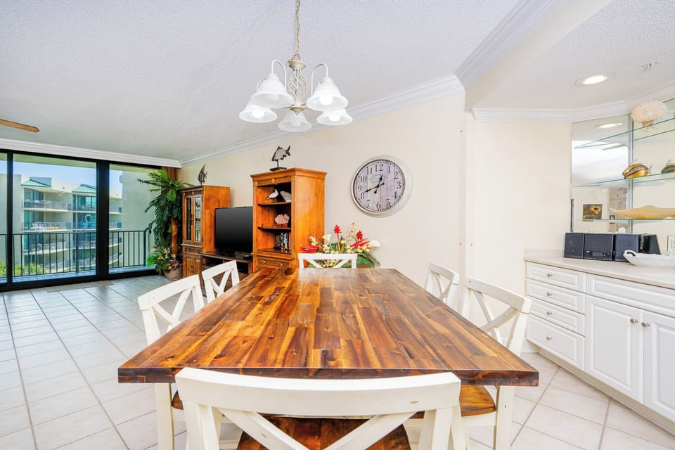 Savor a family meal or enjoy a fun game night with the coastal vibe and create lasting memories with loved ones