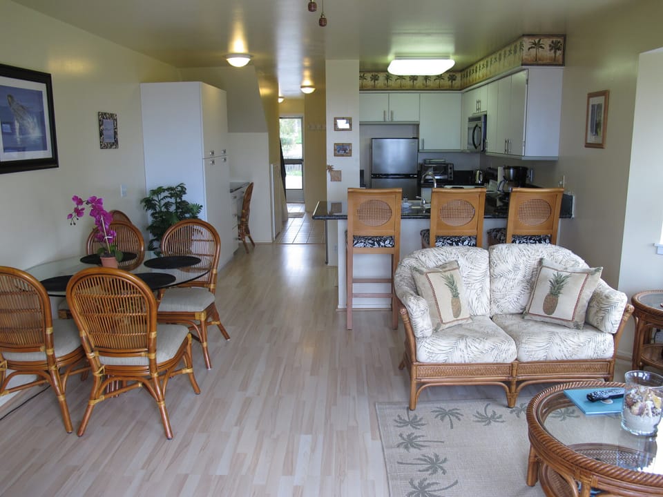dining/living room area