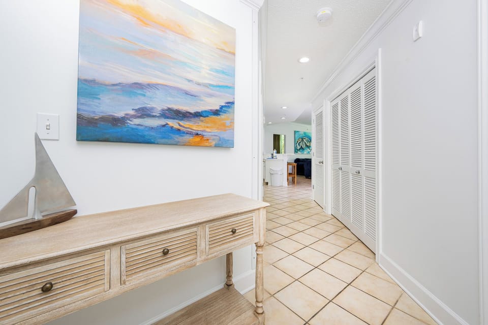 Welcoming entryway to your vacation rental inviting you to explore your vacation retreat