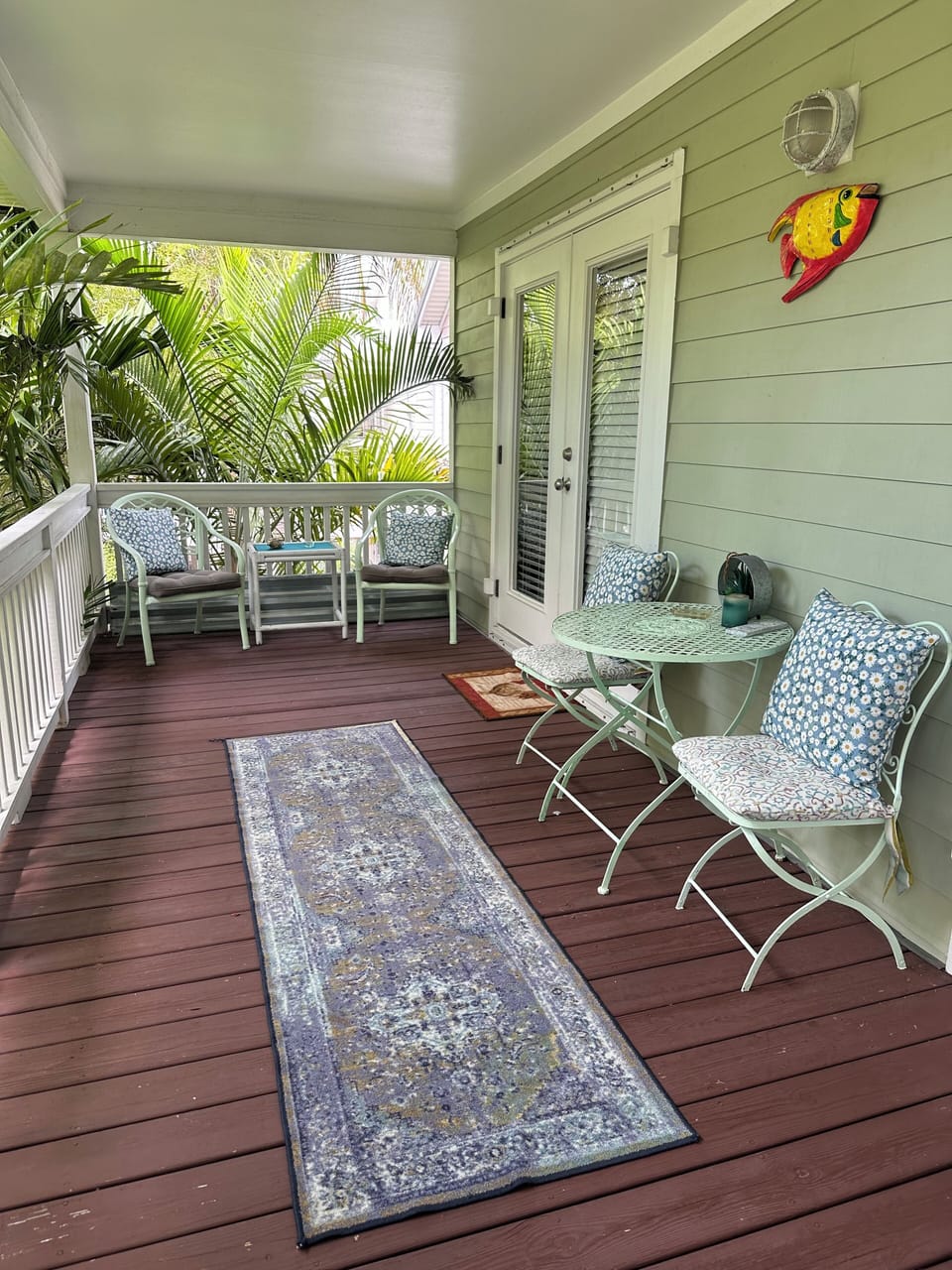 Back porch upstairs