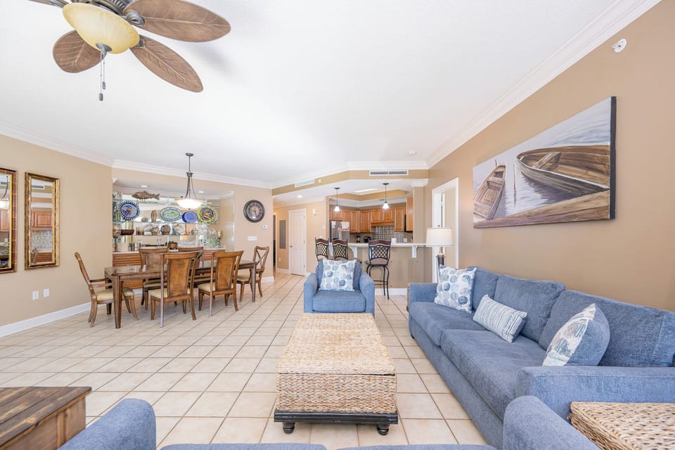 Savor the cozy atmosphere as you gather in the inviting living space, surrounded by tasteful decor and comfortable seating