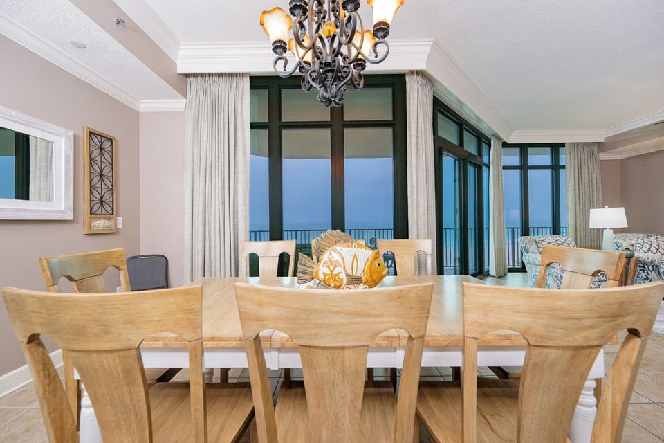 Gather your family around the beautiful dining table, enjoying moments filled with laughter and connection