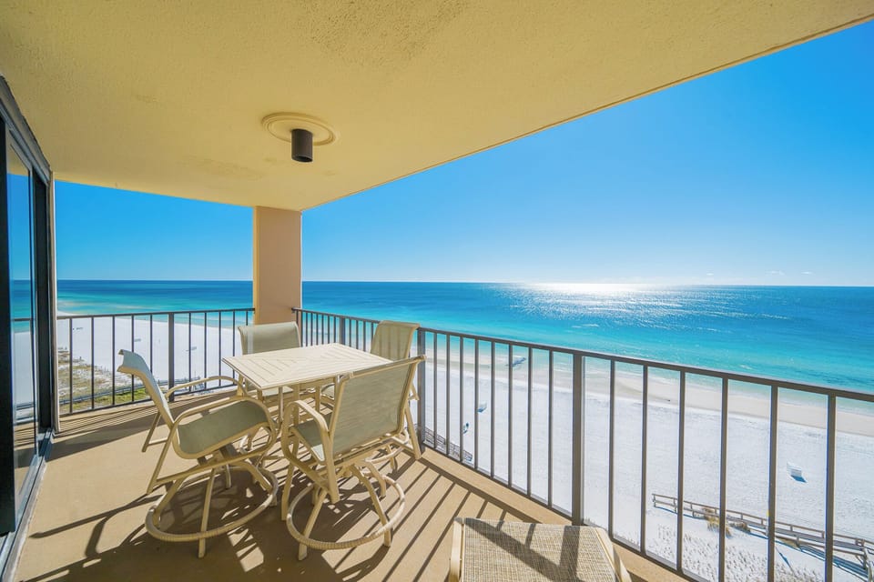 Relax on your balcony while soaking in breathtaking views of the beach and listening to the gentle waves