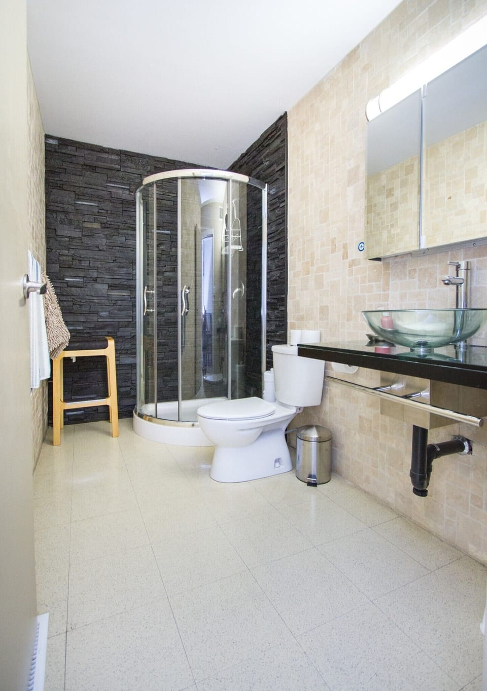 2 large bathrooms.