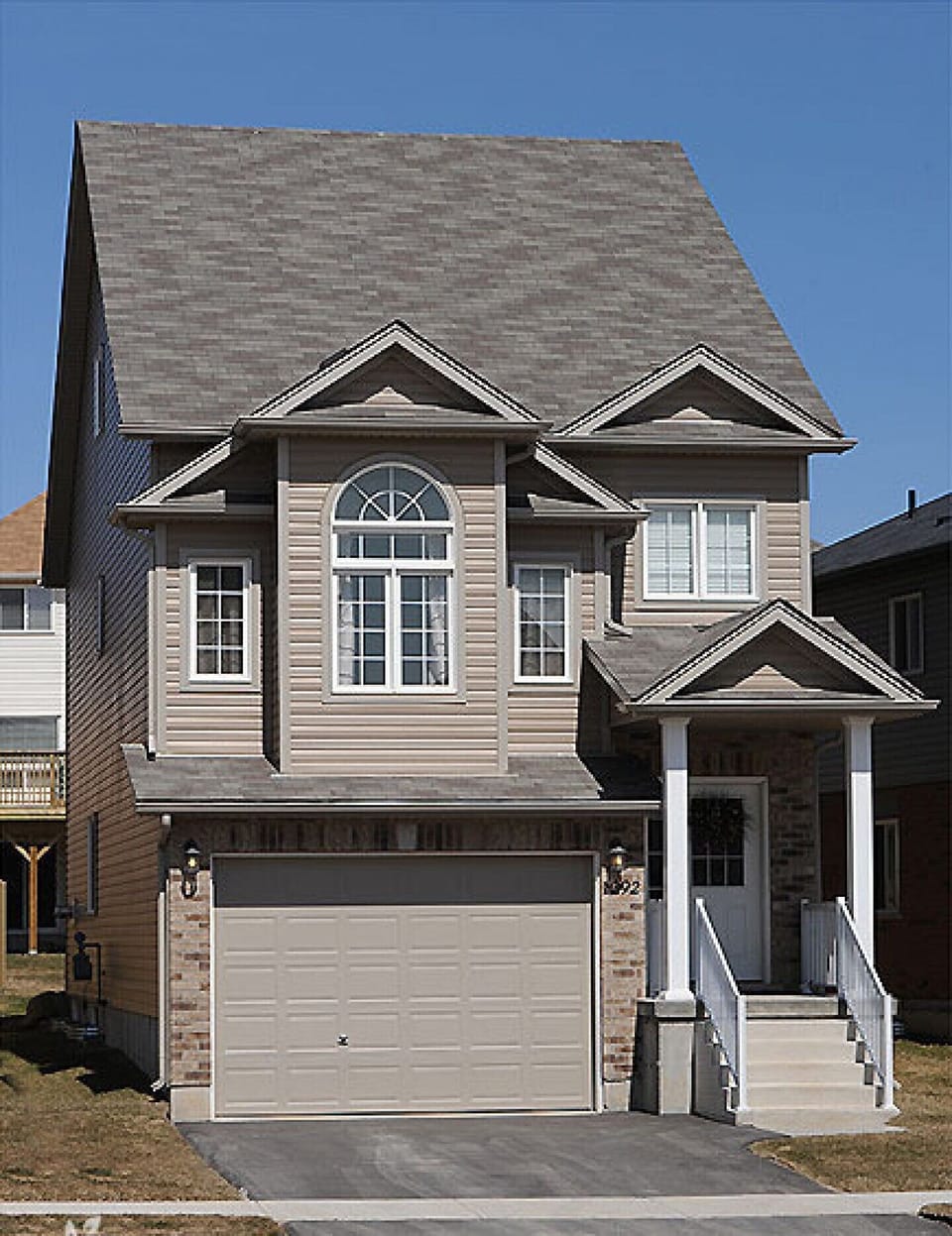 Exterior of the condo