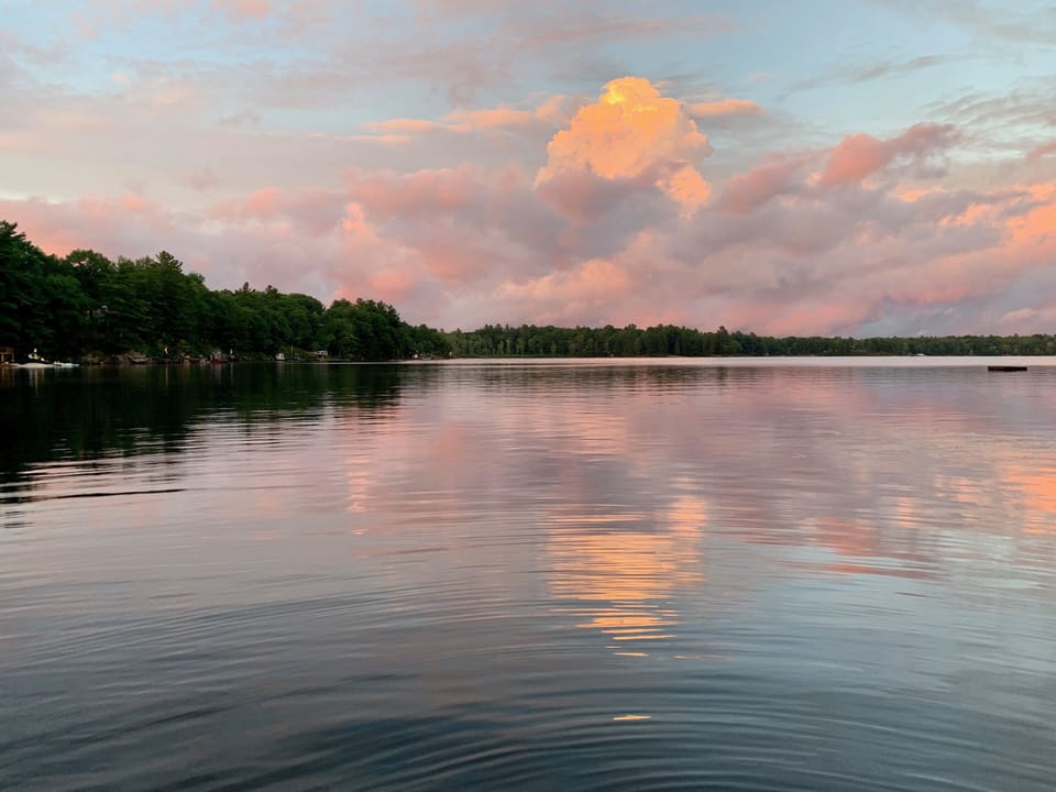 Calm lake
