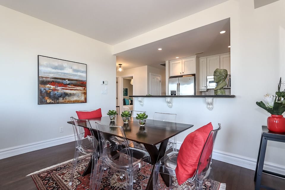 Professionally interior decorated throughout. Light-filled