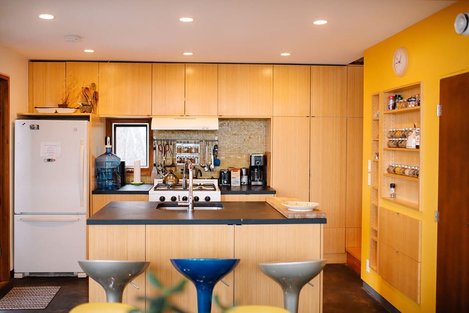Grab a bar stool and enjoy the conversation.