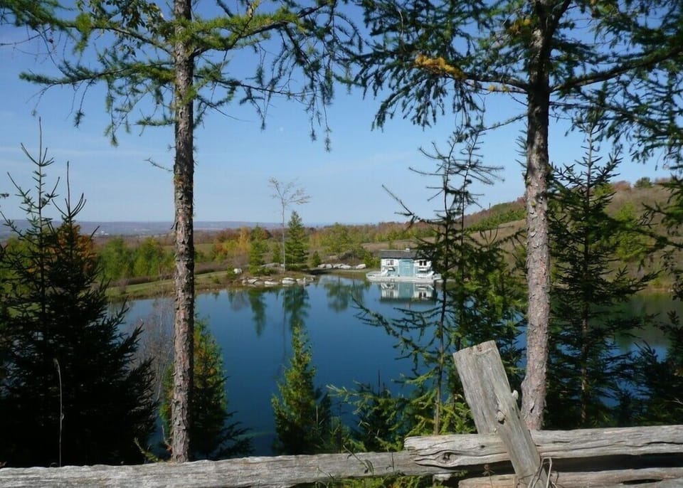View from deck over Beaver Valley