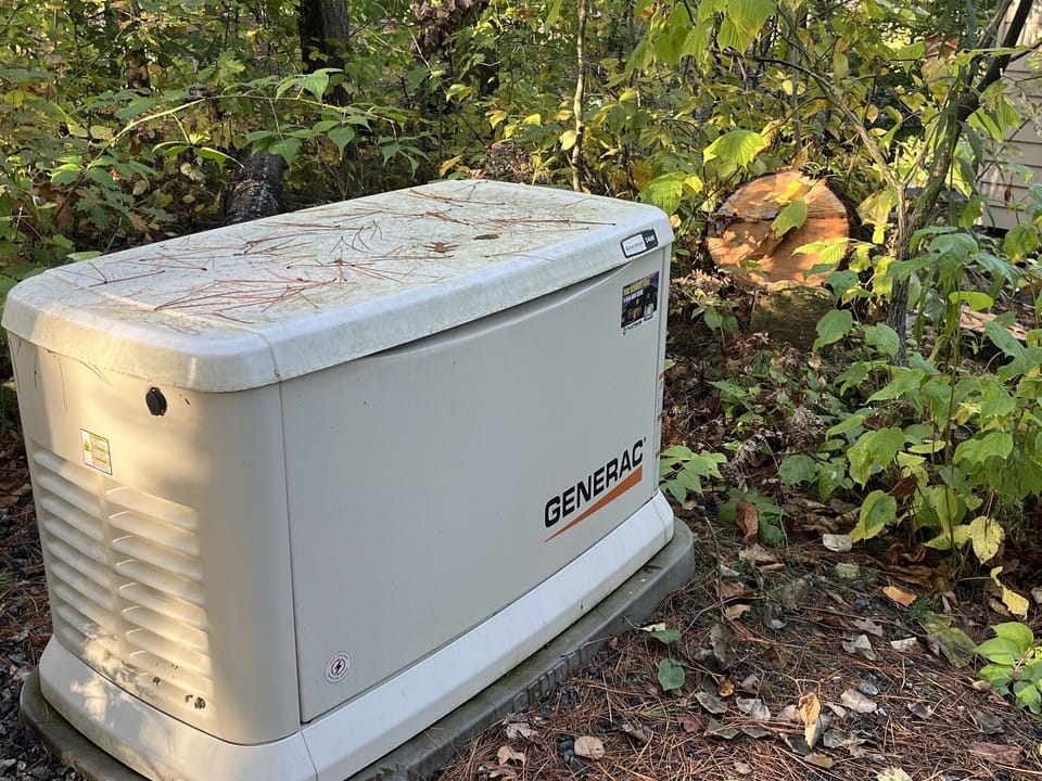 Emergency backup power for all cottages