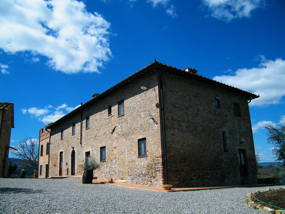 Montegonfoli main building of the XVII century