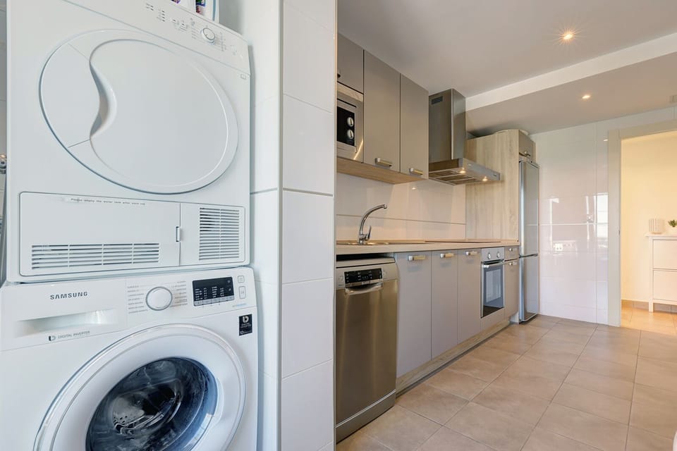 Kitchen and laundry