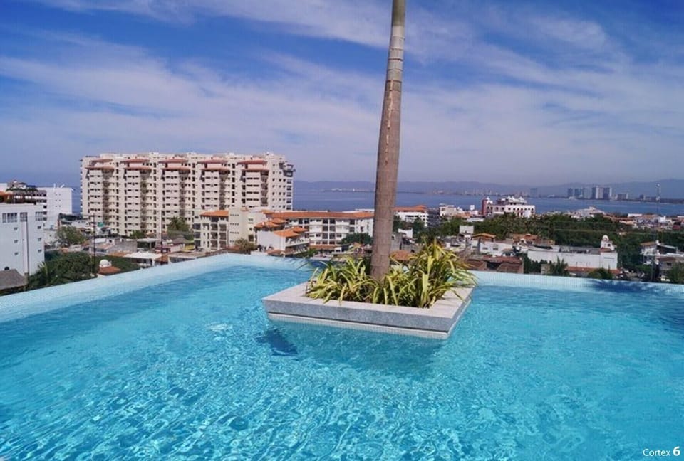 Zenith 307, Rooftop pool. (MyPvRentals) 