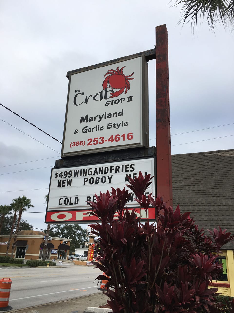 Great place for crabs in Daytona beach 