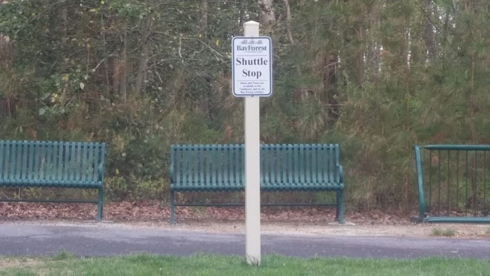 Beach Shuttle Bus Stop