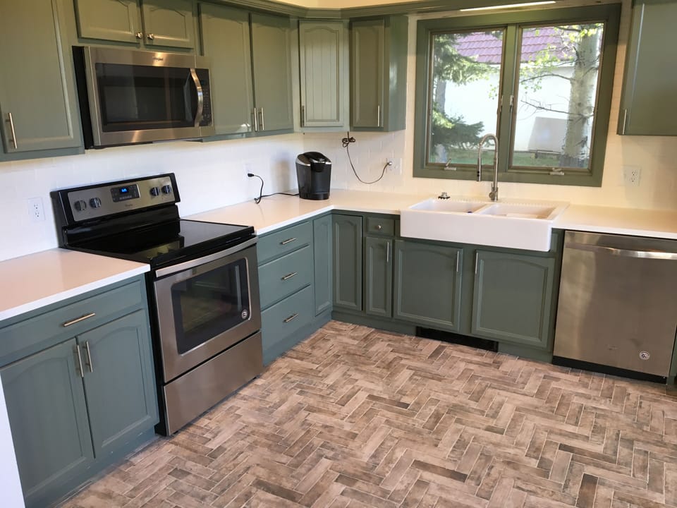 Newly remodeled kitchen with all new appliances!