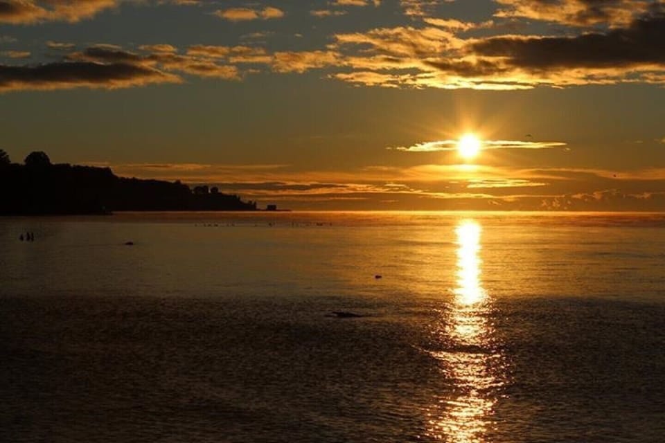 Sun rise on Little Beach