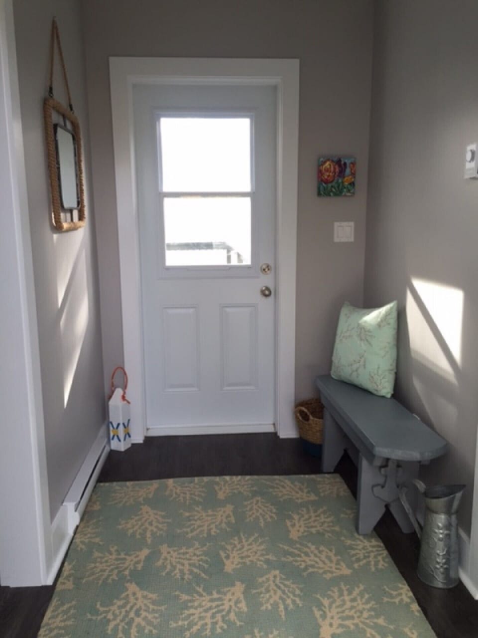 Main floor entry