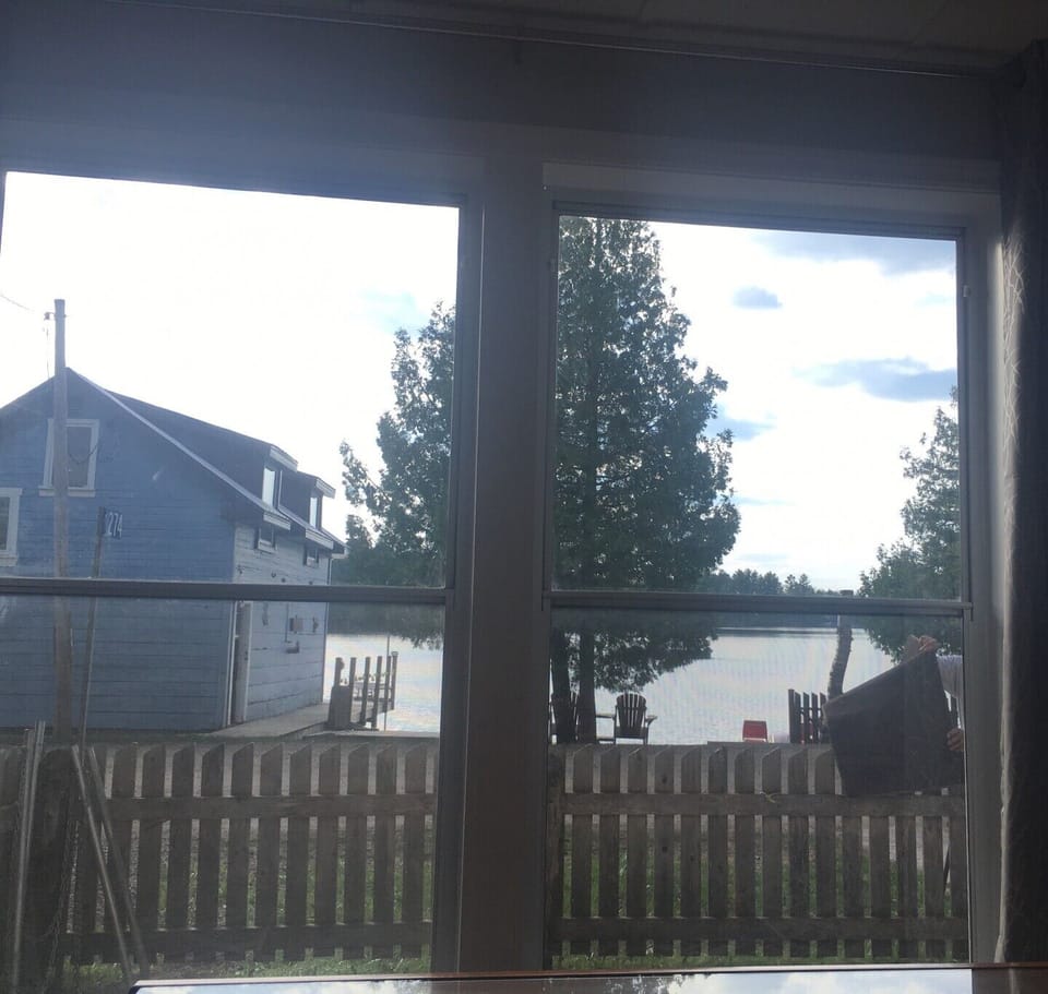 View from living room