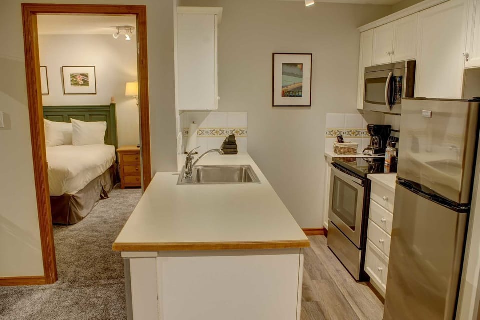 Kitchen and Master Bedroom View