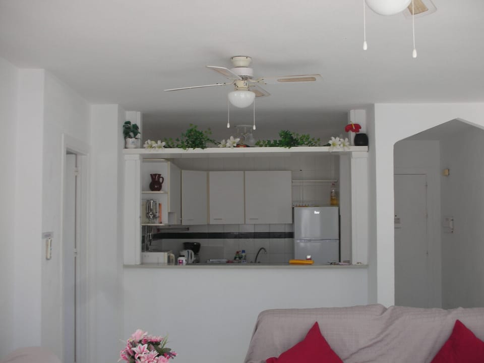 Lounge Showing Kitchen Hatch