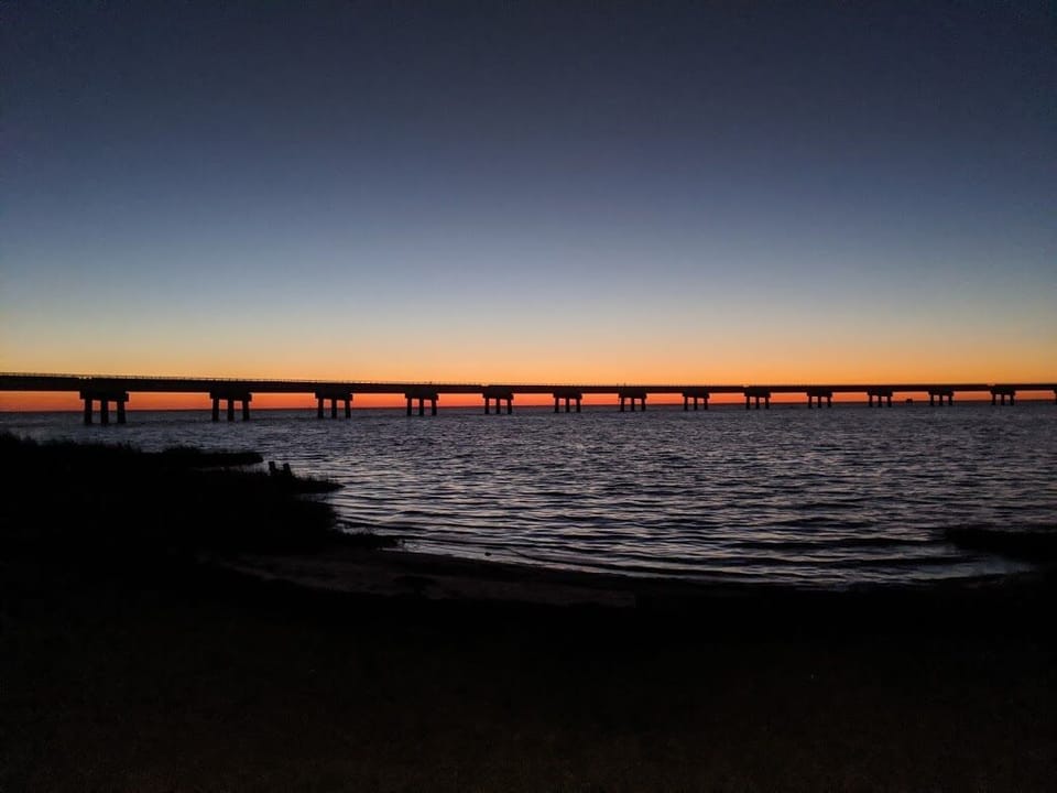 Beautiful sunset.