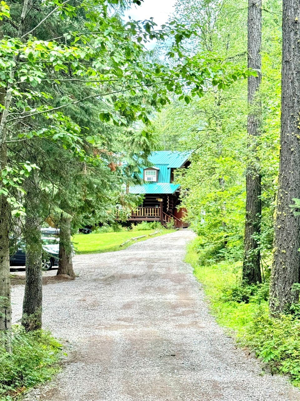 Driveway entrance