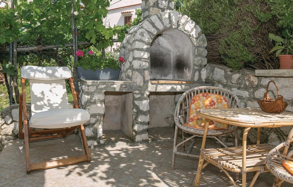 outside