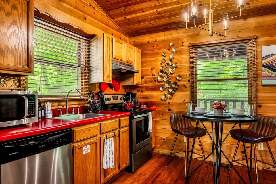 Well-equipped kitchen