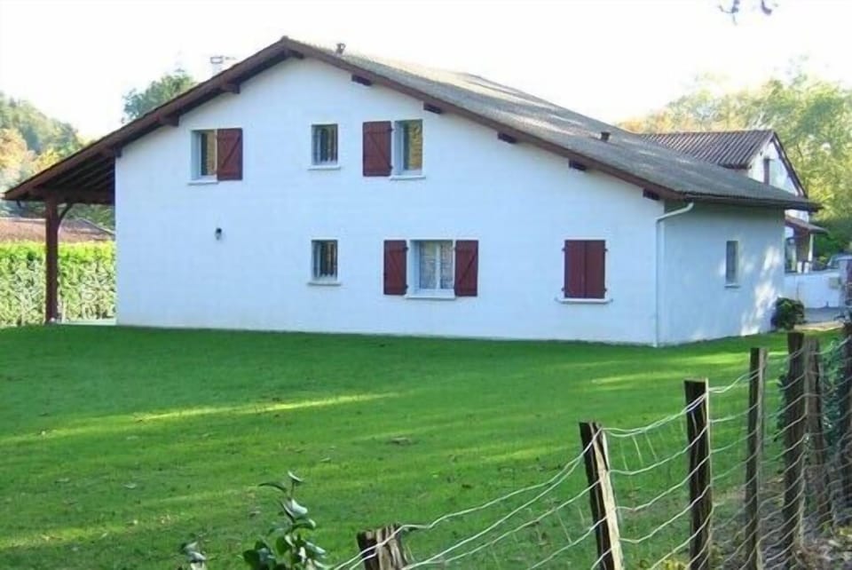 Back of the house and part of garden