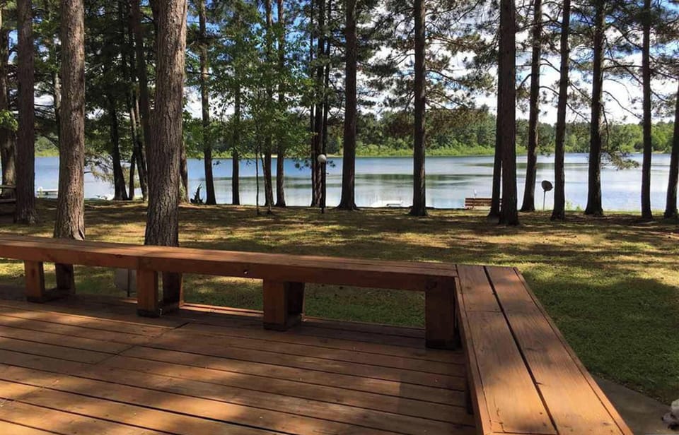 View from deck