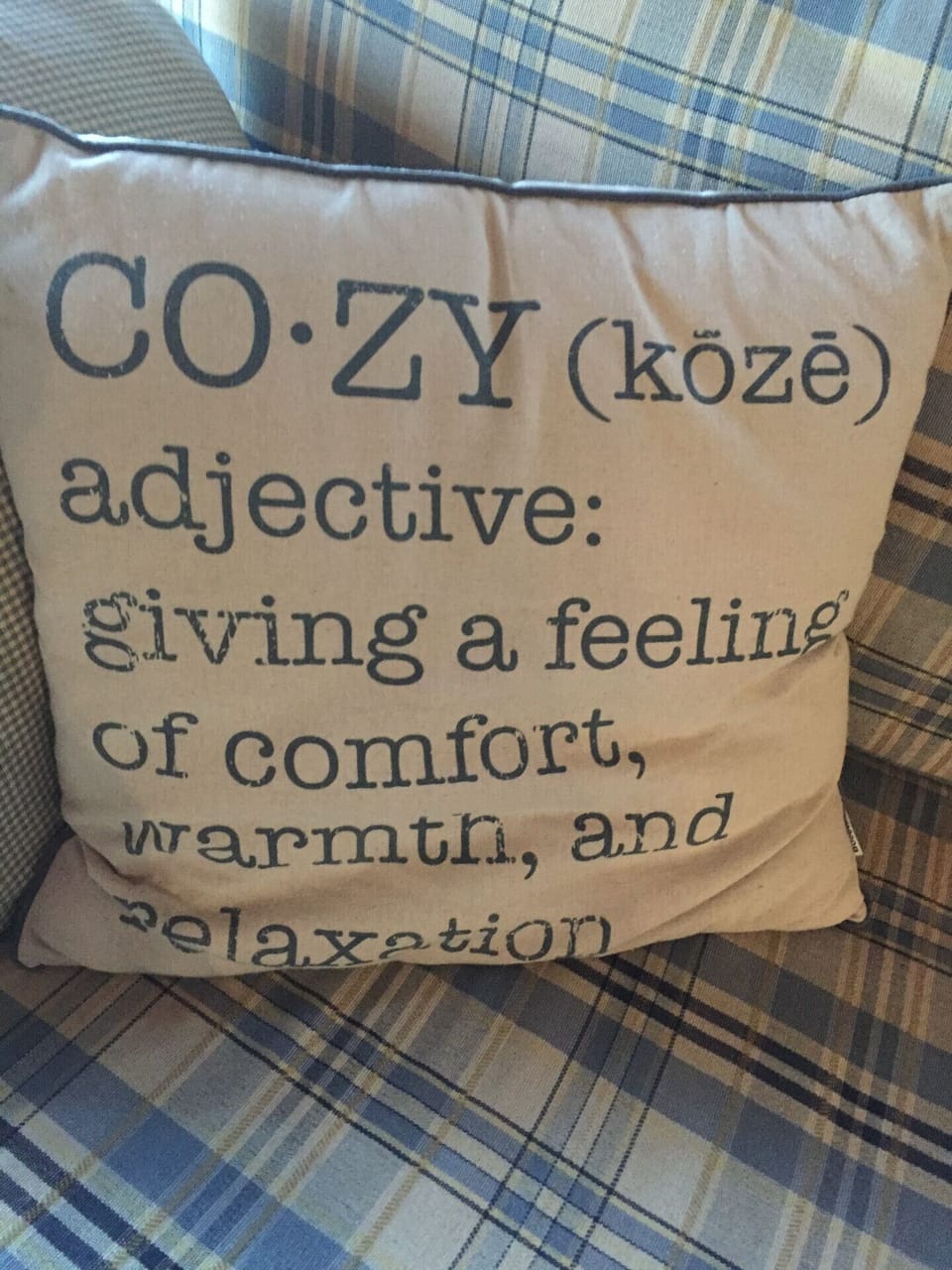 COZY DEFINED