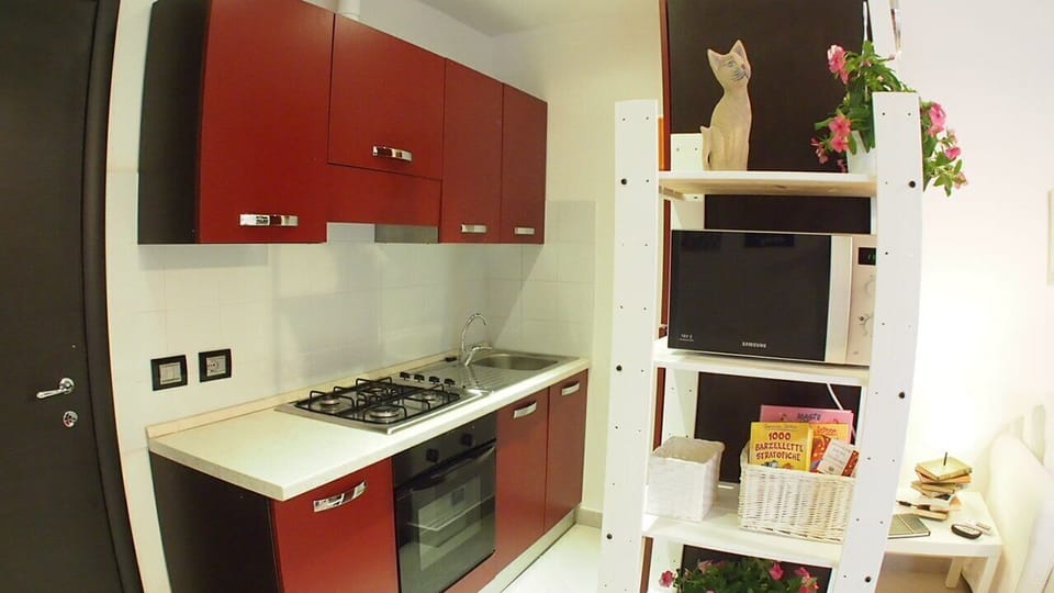 Apartment B Kitchenette