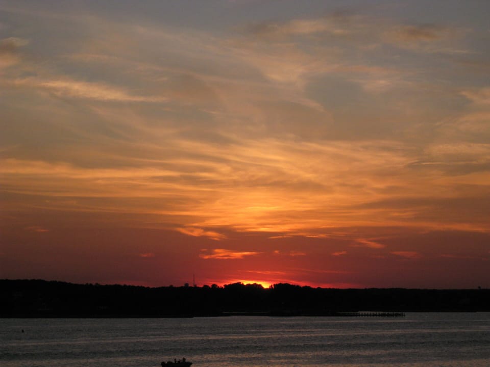 Balcony view Sunset 