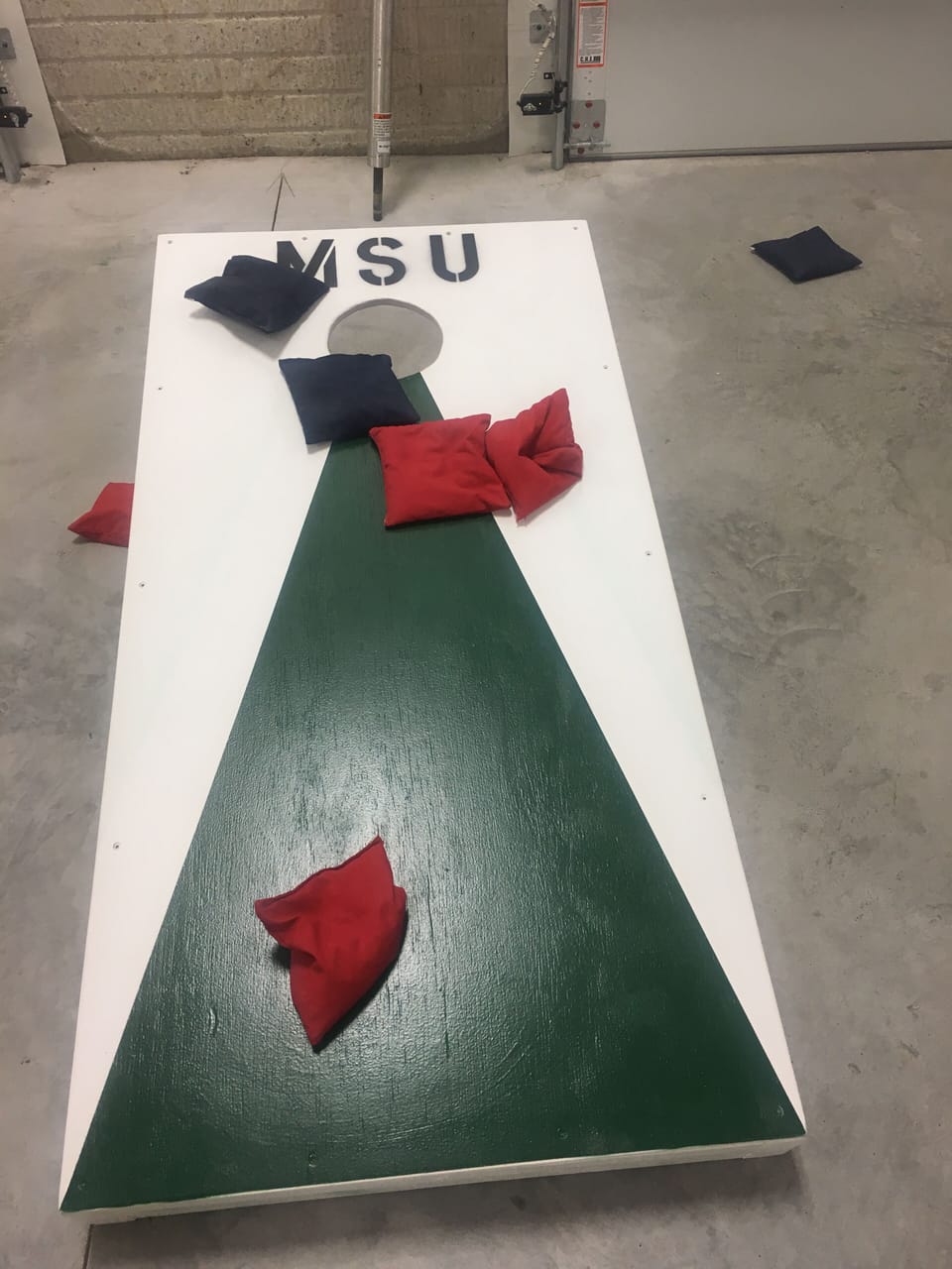 Bag hole tournaments make for a fun time at the Little House! 