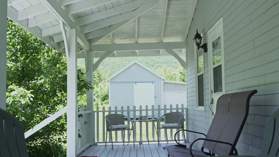 The front porch  - just add lemonade!