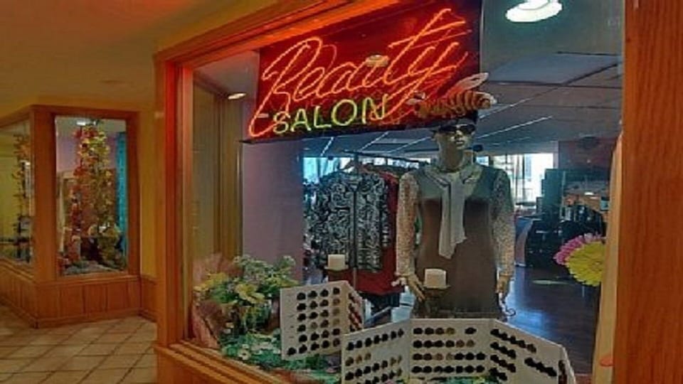 Full service hair  and nail salon on the 1st floor