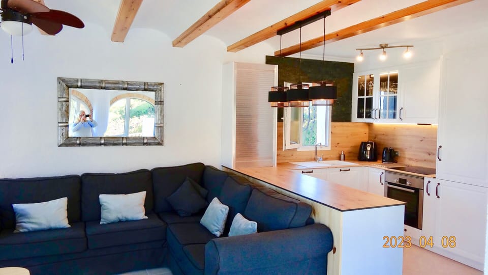 Open plan living dining and kitchen
