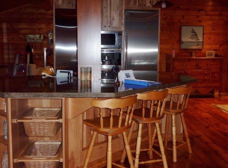 Sub Zero fridge, stove, Miele Nespresso build in expresso machine etc.