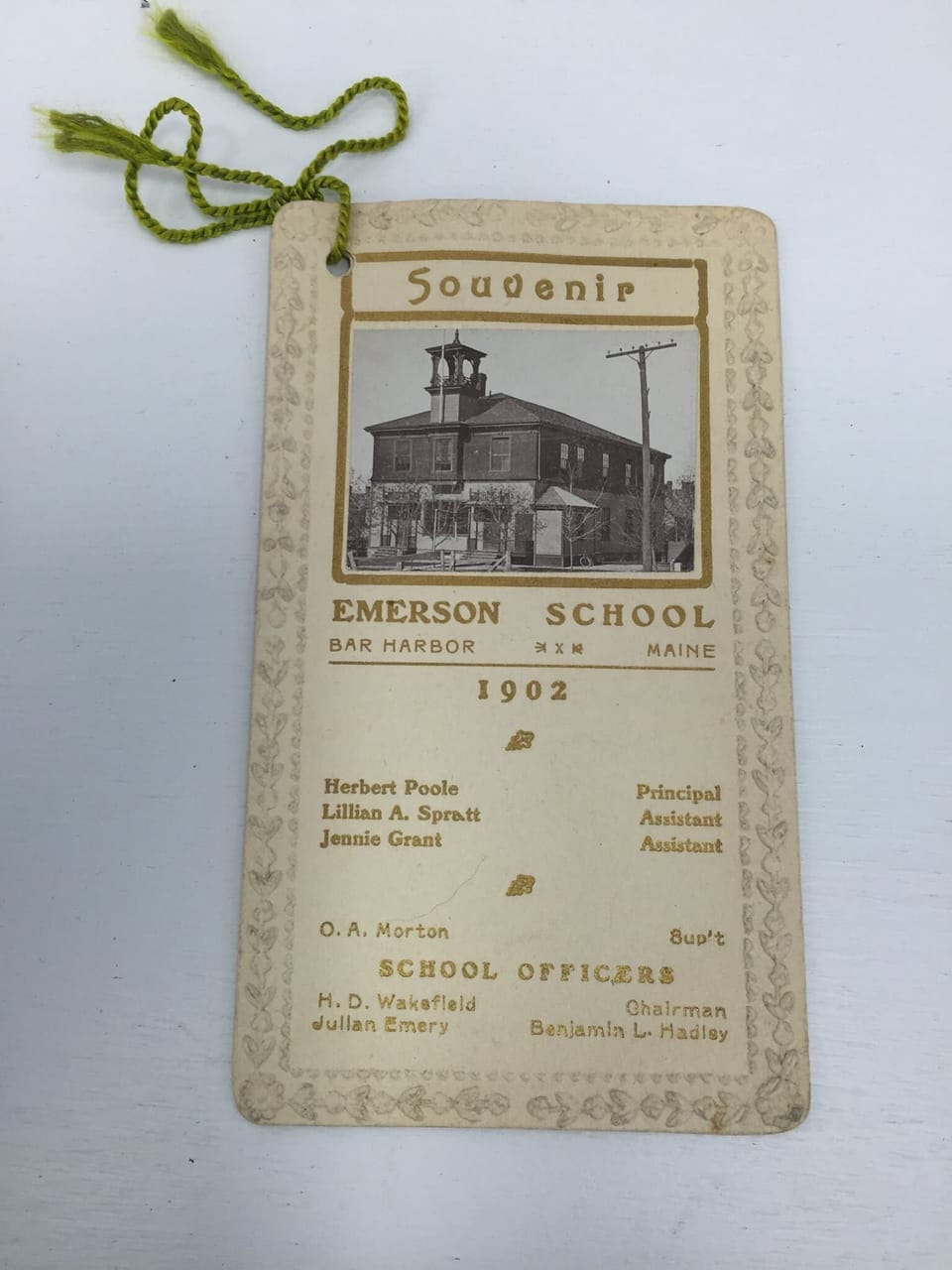 Historic image of the building when it was a school