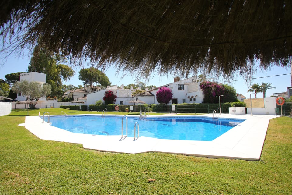 Large communal pool very near the house, ideal with children