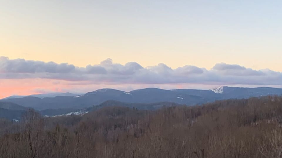 Long Range Layered Mountain View