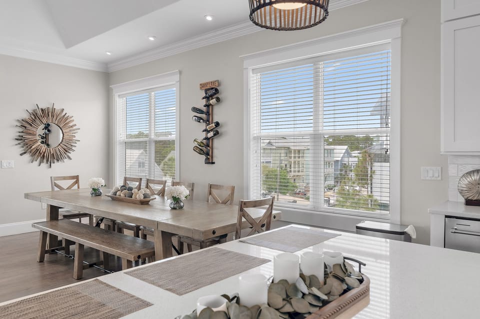 Buena Vista - Seagrove Beach - Third Floor - Dining Area - Buena Vista - Seagrove Beach - Third Floor - Kitchen Area